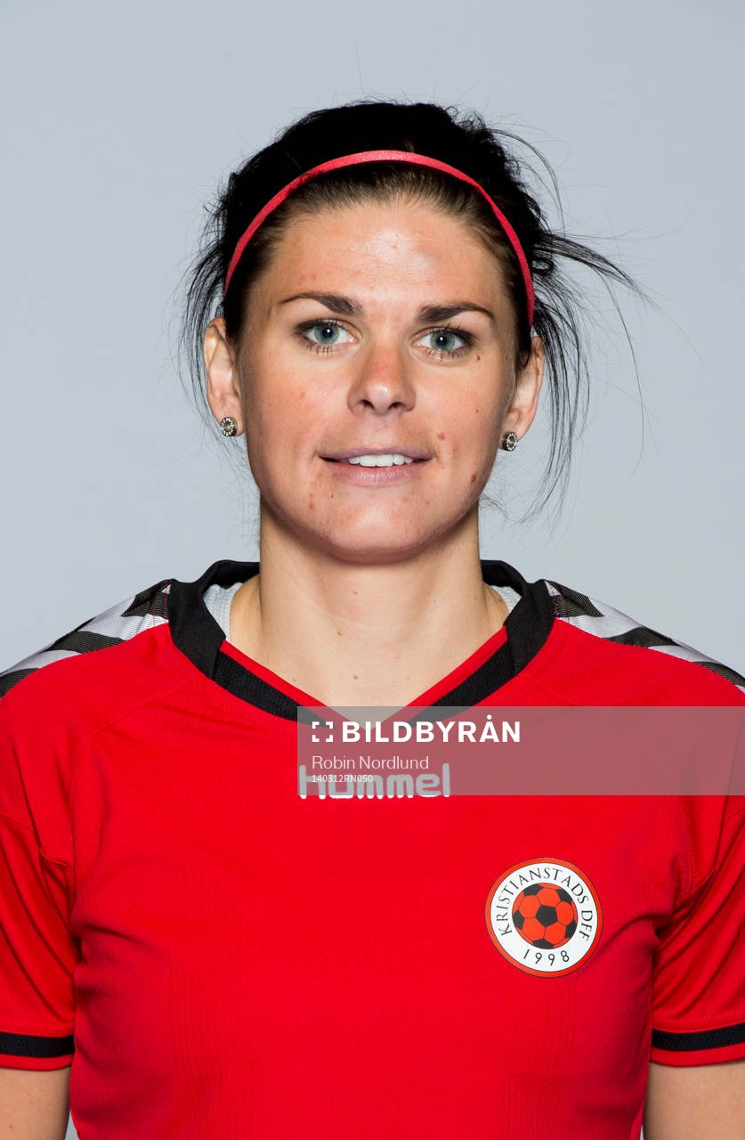Damfotbollsspelaren Susanne Moberg, Kristianstad