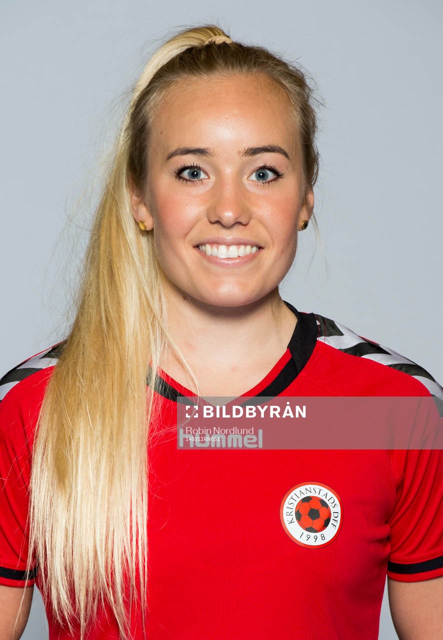 Damfotbollsspelaren Elisa Vidarsdottir, Kristianstad