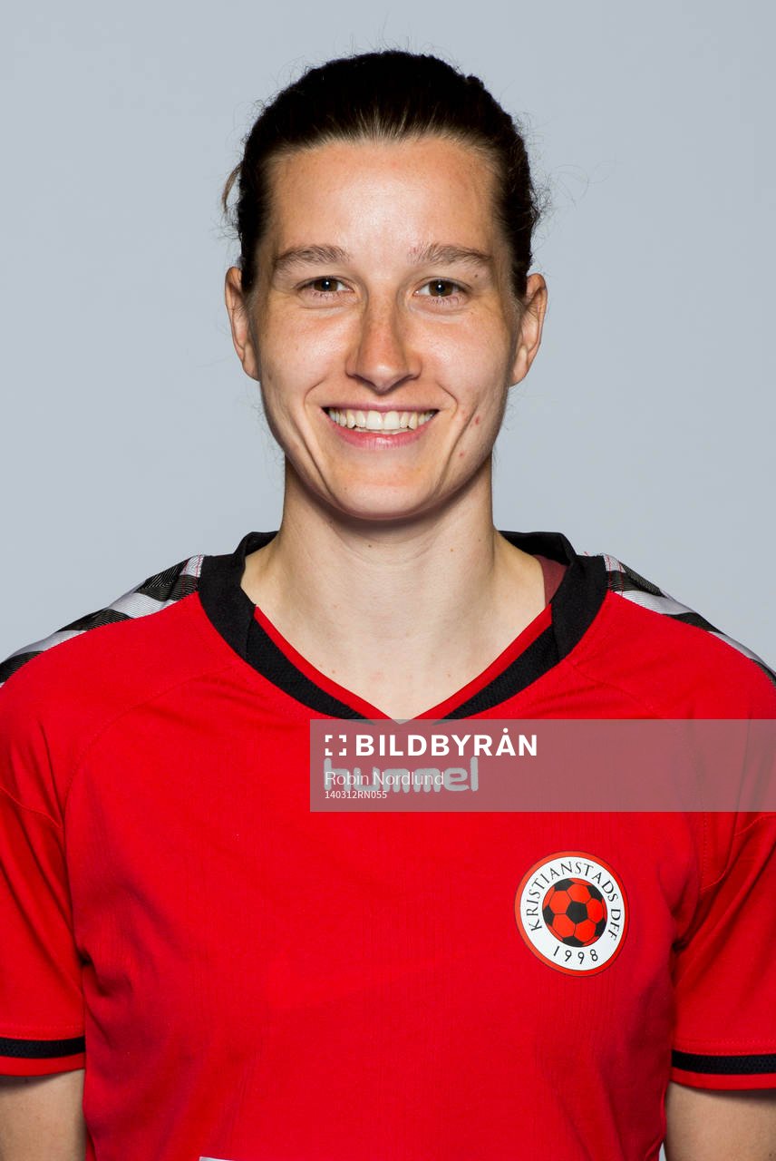 Damfotbollsspelaren Johanna Rasmussen, Kristianstad