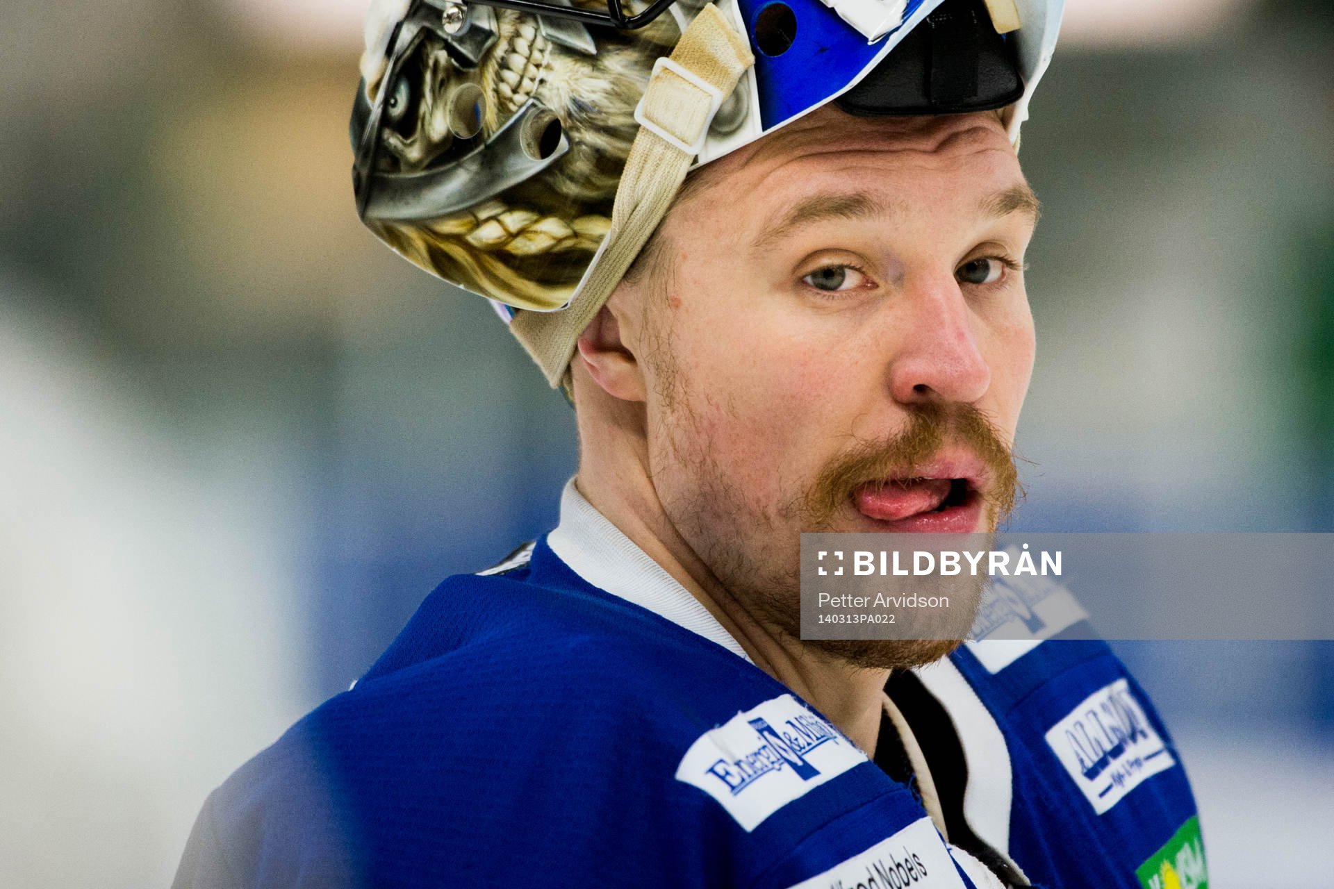 Karlskogas målvakt Justin Pogge