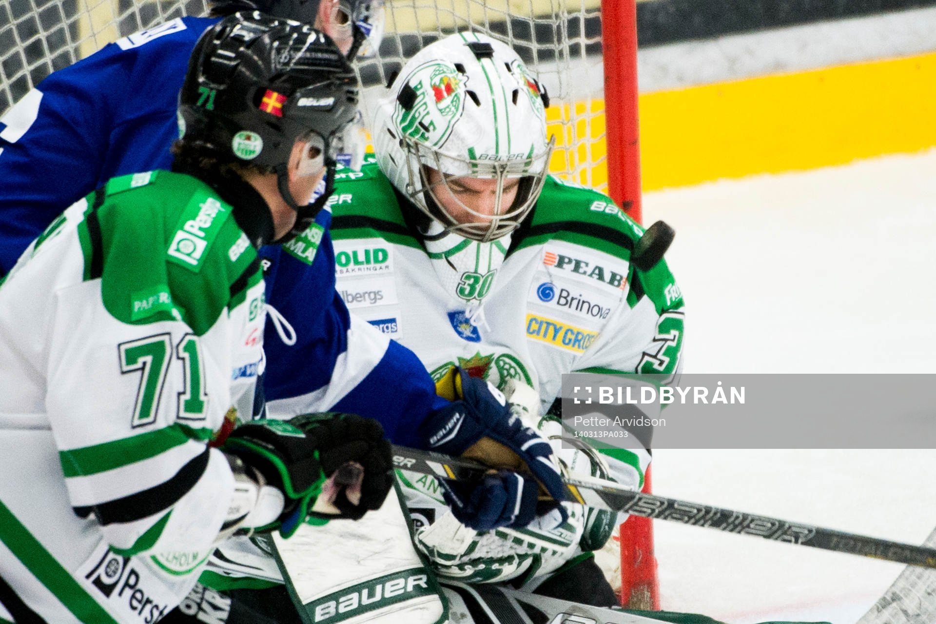 Rögles målvakt Kevin Lindskoug