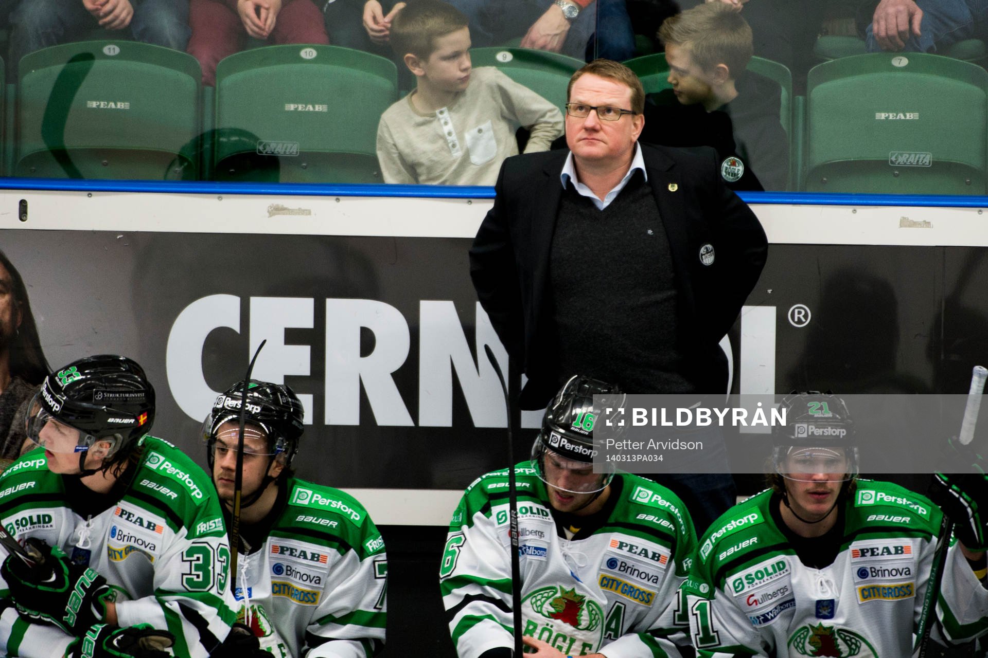 Rögles tränare Magnus Bogren