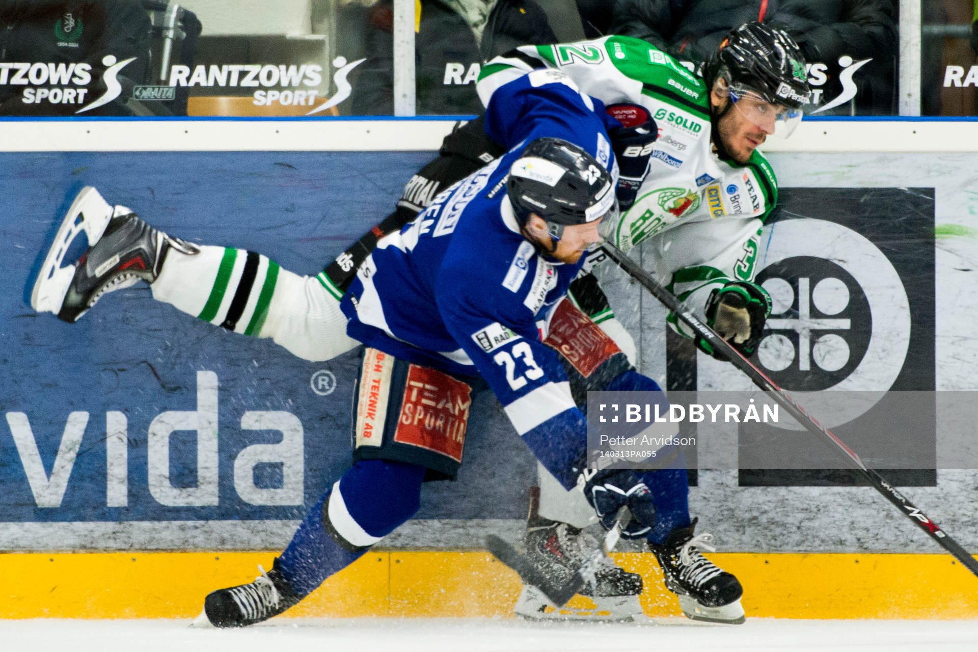 Karlskogas Fredrik Höggren och Rögles Daniel Sylwander