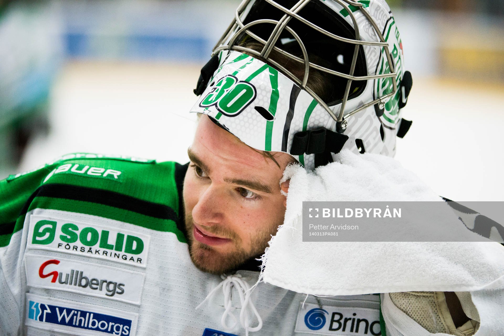 Rögles målvakt Kevin Lindskoug