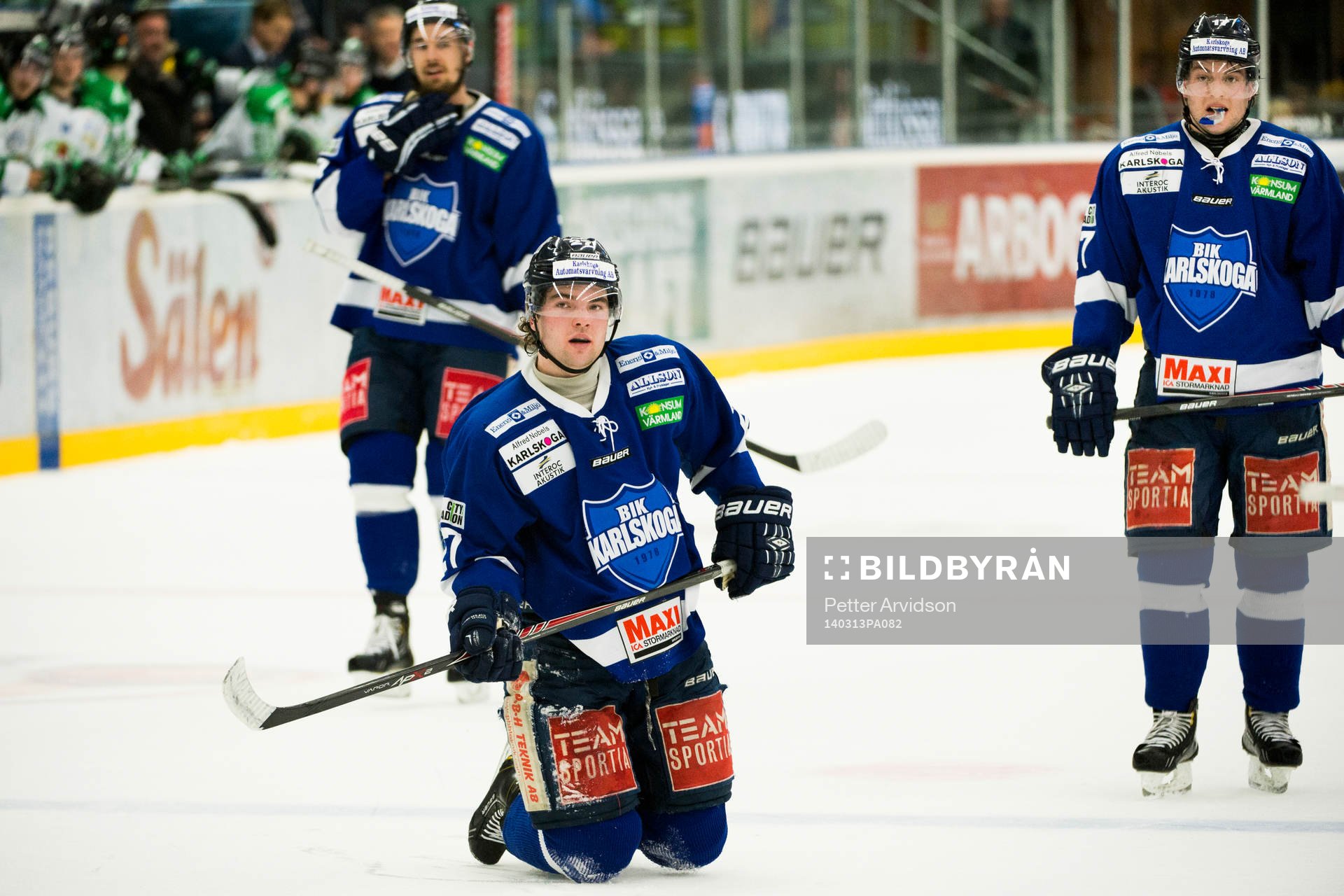Karlskogas Pontus Vesterholm deppar