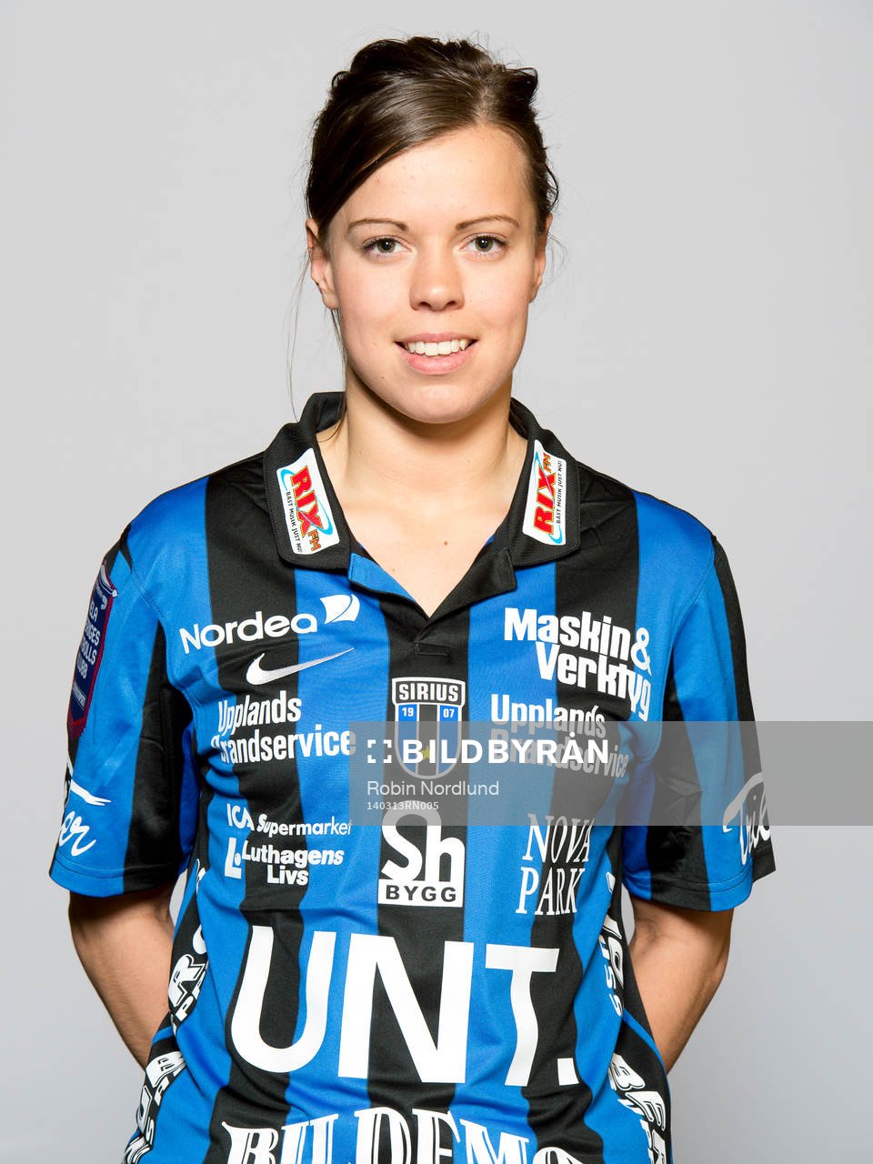 Damfotbollsspelaren Amanda Johansson, Sirius