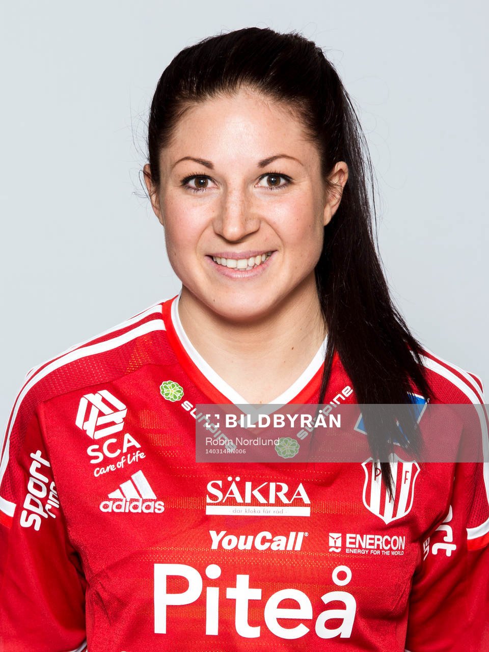 Damfotbollsspelaren Josefin Johansson, Piteå IF