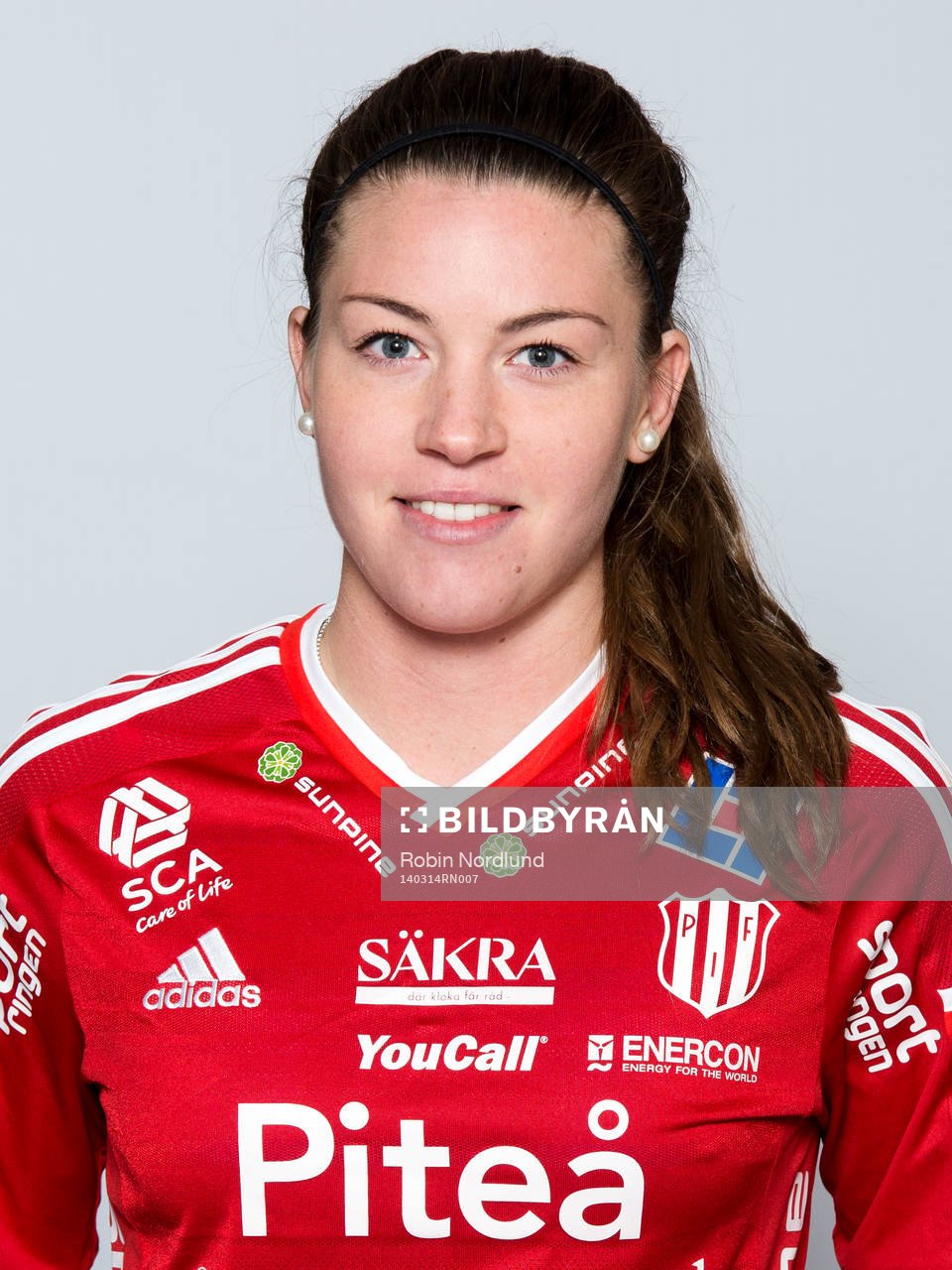 Damfotbollsspelaren Pauline Hammarlund, Piteå IF