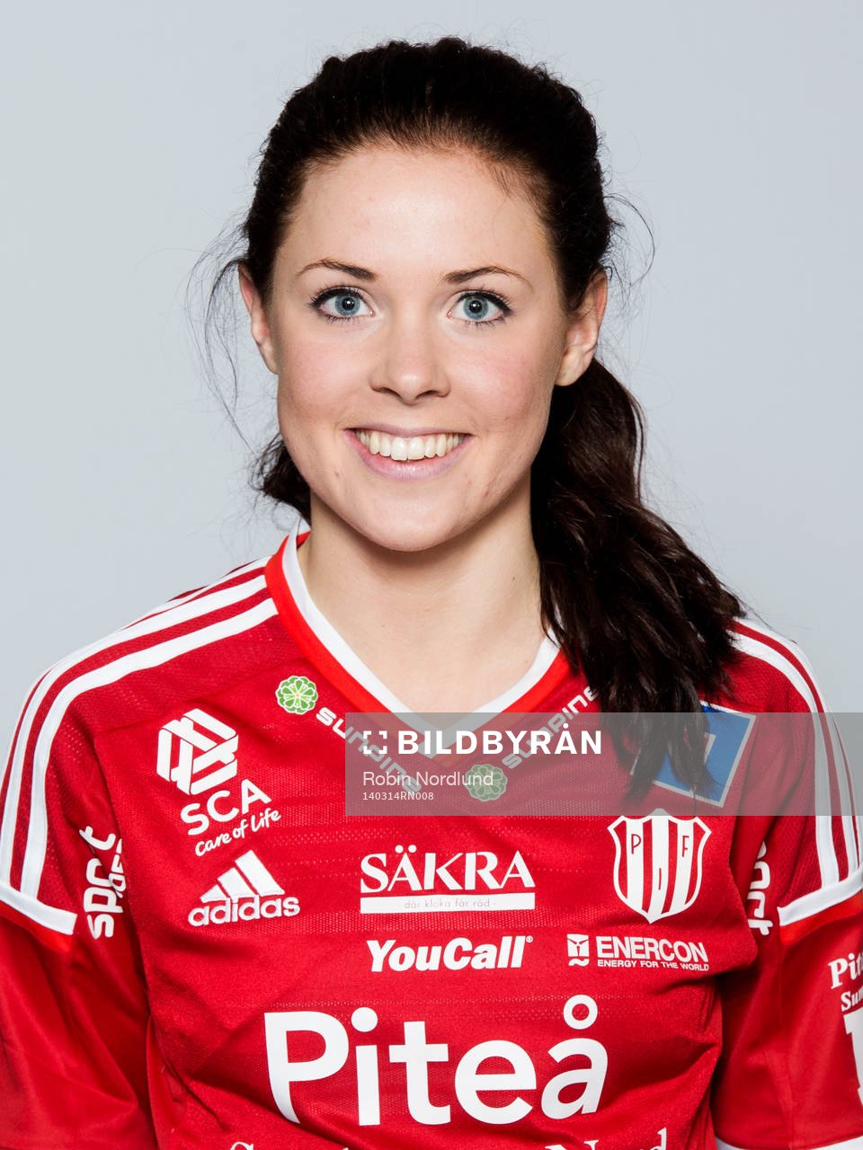Damfotbollsspelaren Elin Johansson, Piteå IF