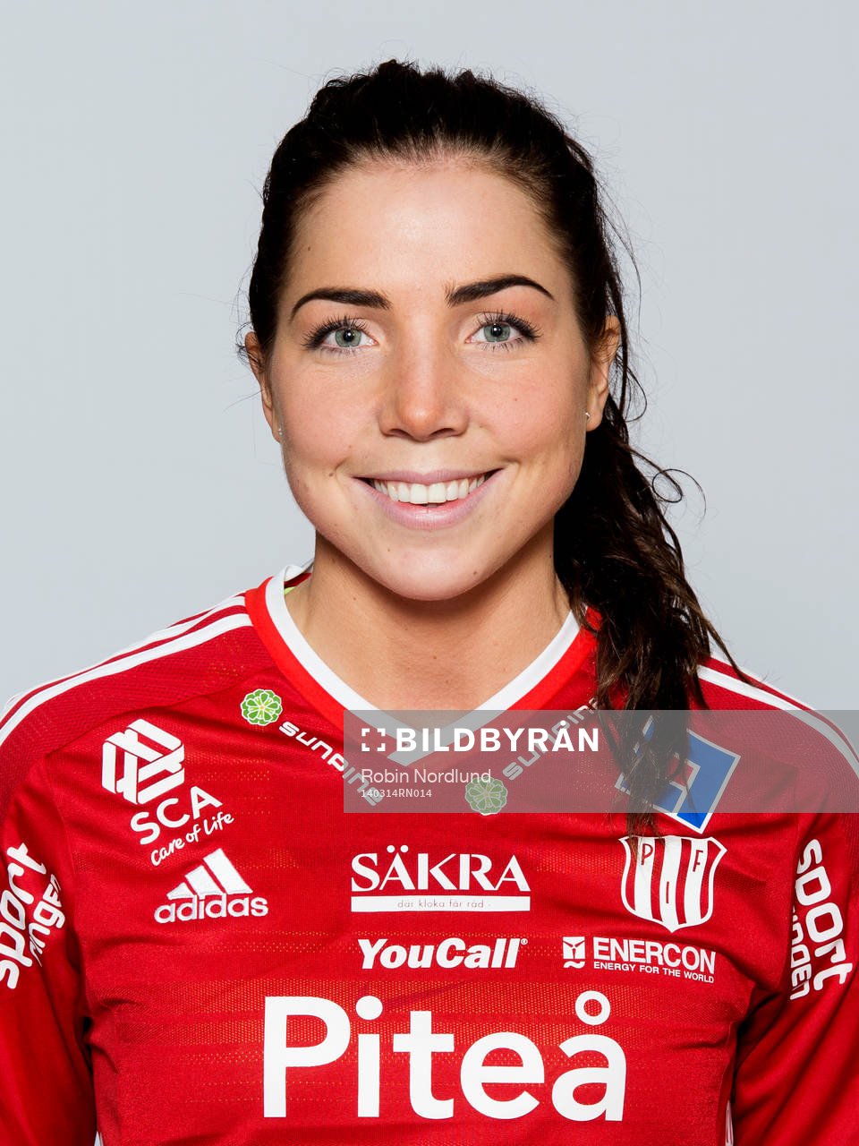 Damfotbollsspelaren Clara Markstedt, Piteå IF