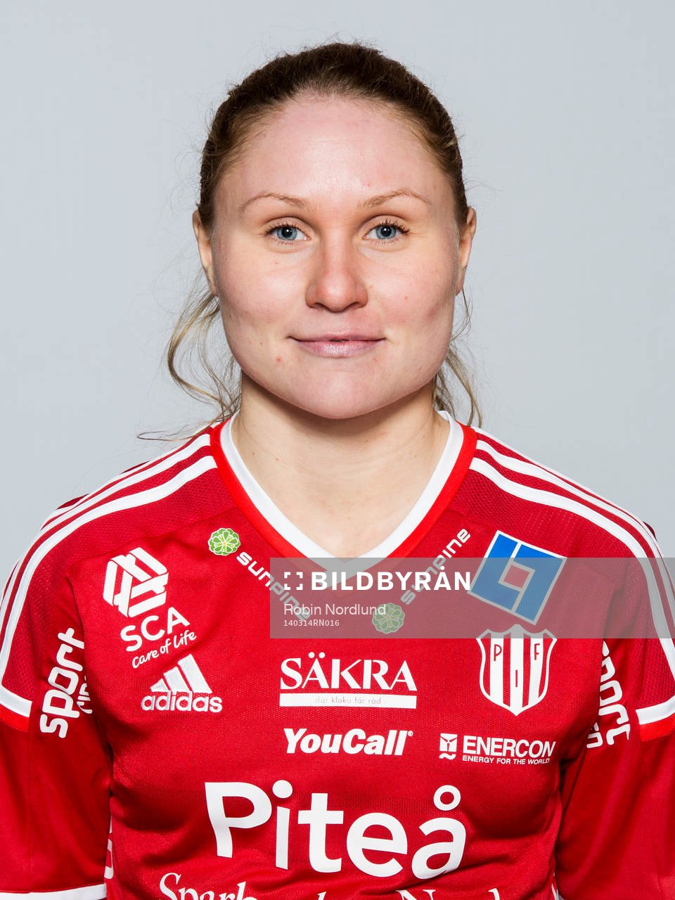 Damfotbollsspelaren Johanna Andersson, Piteå IF