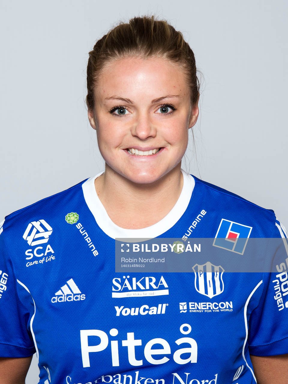 Damfotbollsspelaren Hilda Carlén, Piteå IF