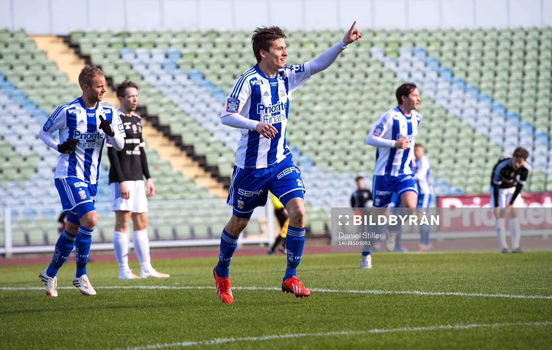 IFK Göteborgs Lasse Vibe jublar