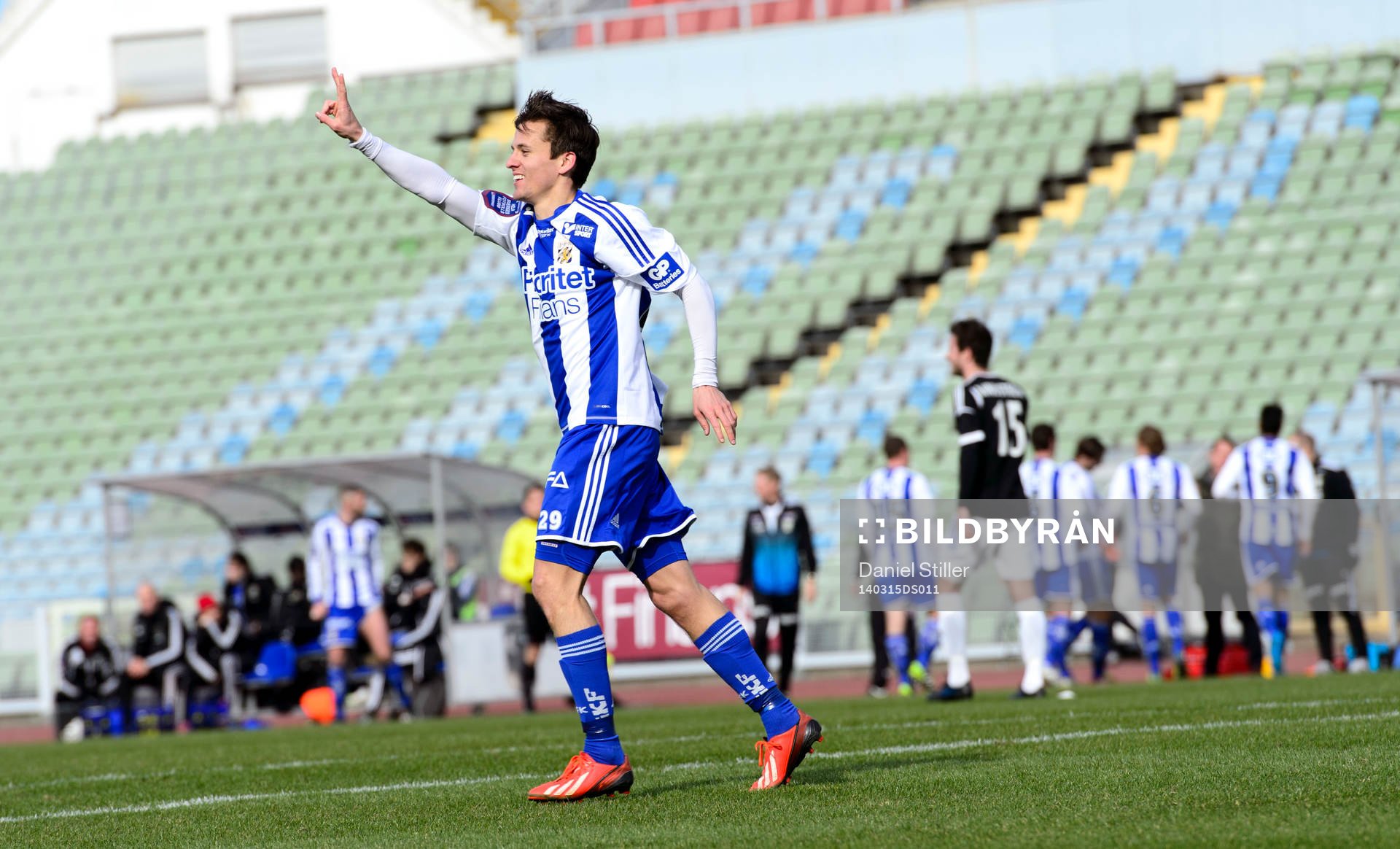 IFK Göteborgs Lasse Vibe jublar