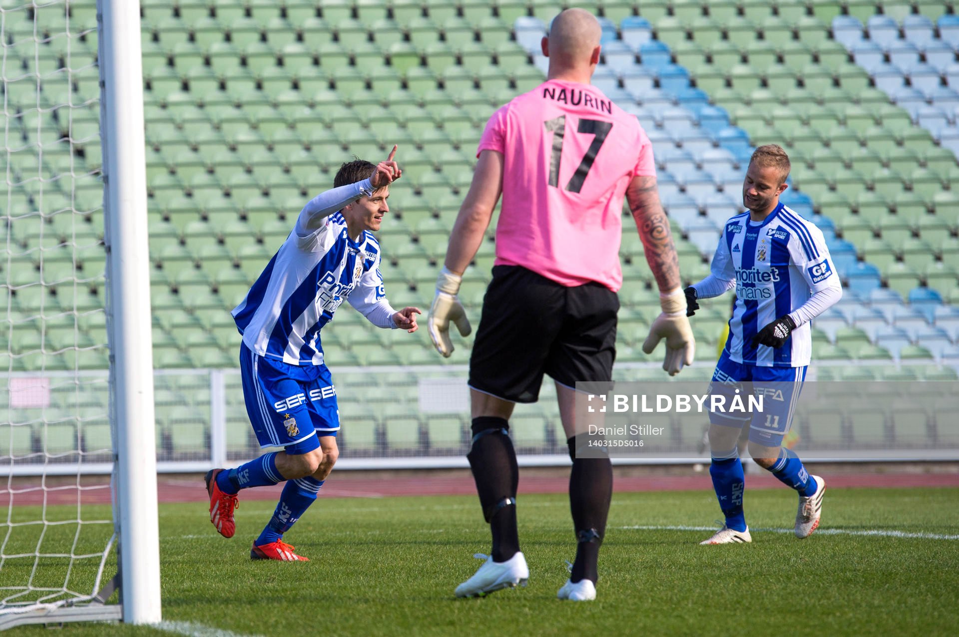 IFK Göteborgs Lasse Vibe jublar