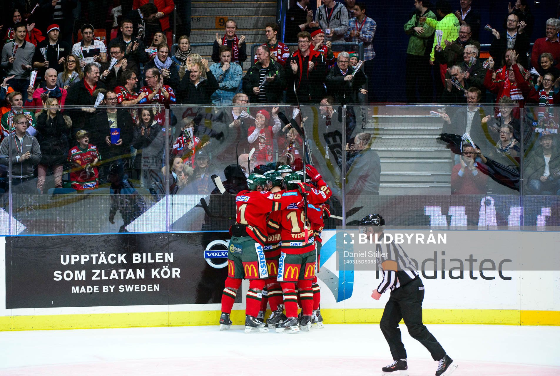 Jubel hos Frölunda