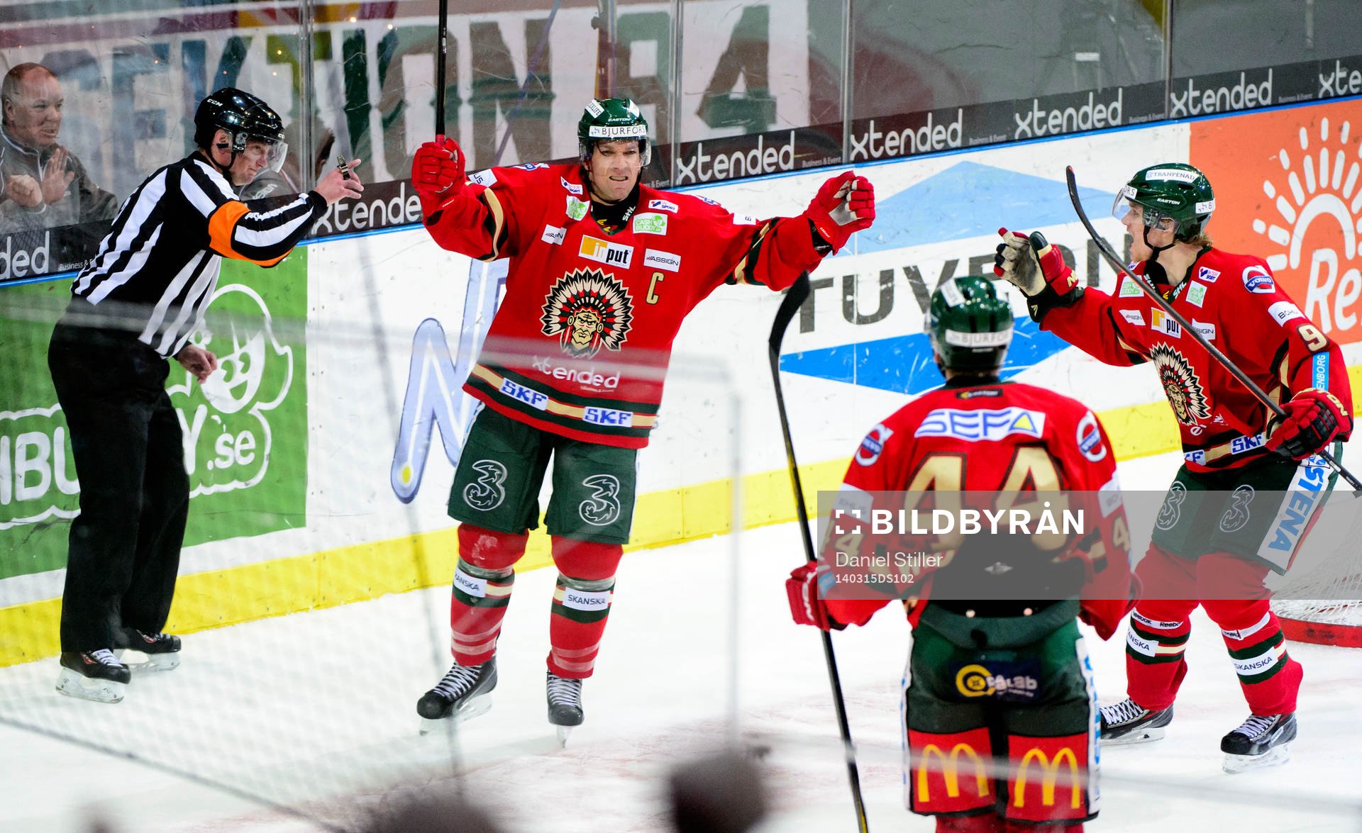 Jubel hos Frölunda