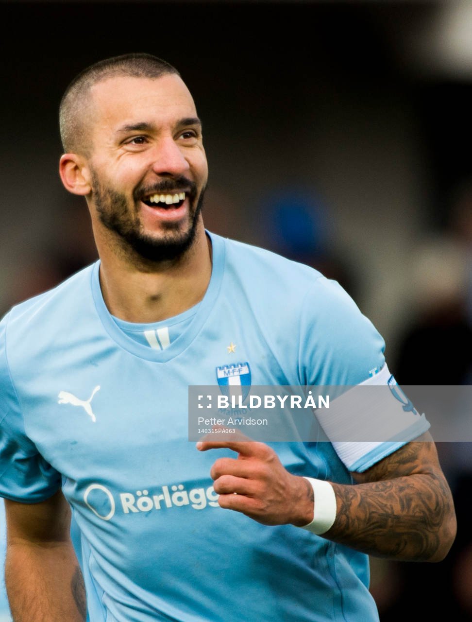 Malmös Guillermo Molins jublar