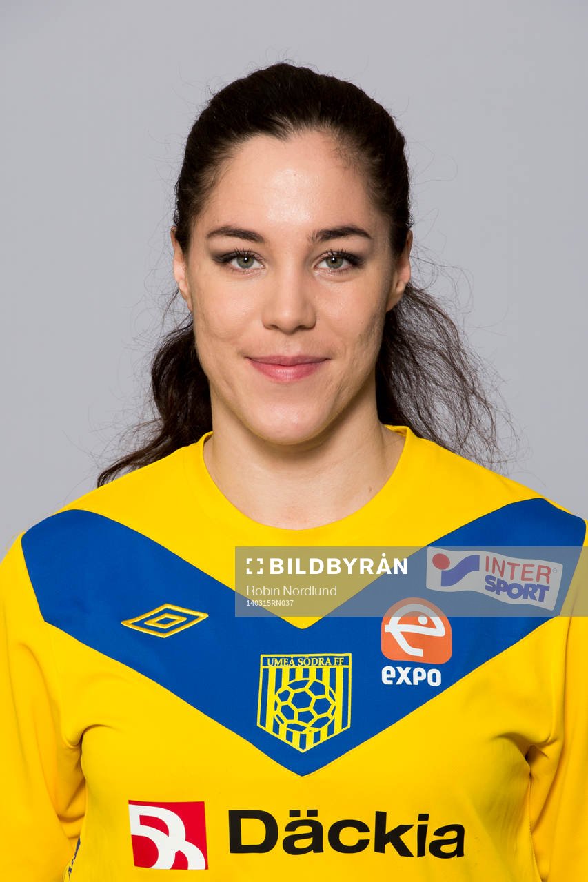 Damfotbollsspelaren Maximé Lindholm, Umeå Södra