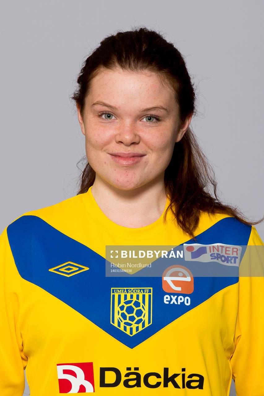 Damfotbollsspelaren Mikaela Sjödin, Umeå Södra