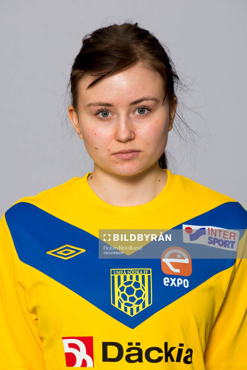 Damfotbollsspelaren Elin Öhlund Svensson, Umeå Södra