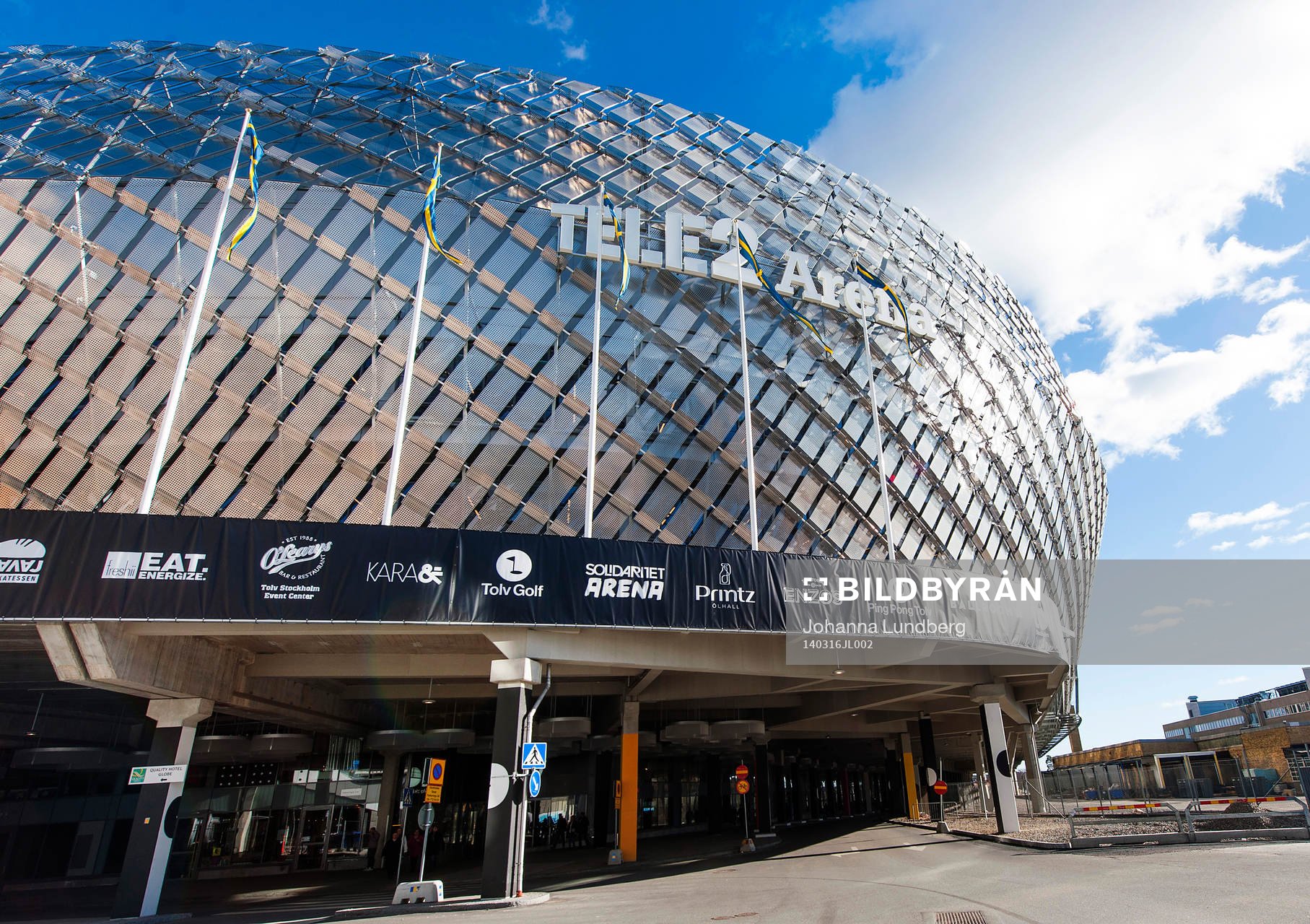 Tele2 arena och tolv Stockholm