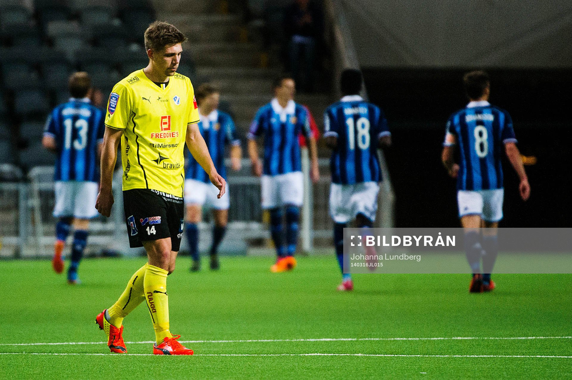 Halmstads Mikael Boman  deppar