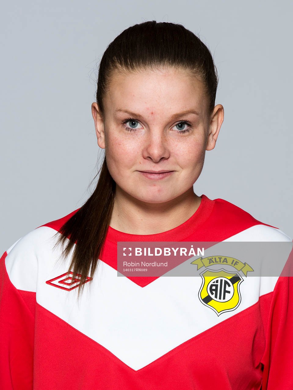 Damfotbollsspelaren Fanny Edström, målvakt, Älta