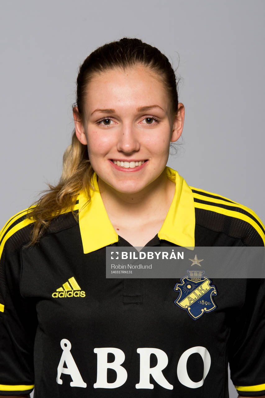 Damfotbollsspelaren Christina Mårtensson, AIK