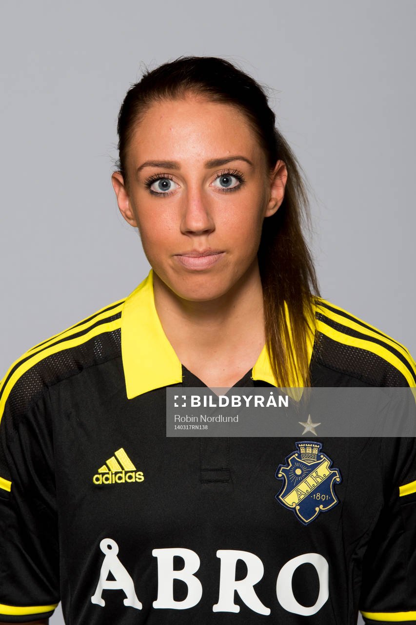 Damfotbollsspelaren Petra Andersson, AIK
