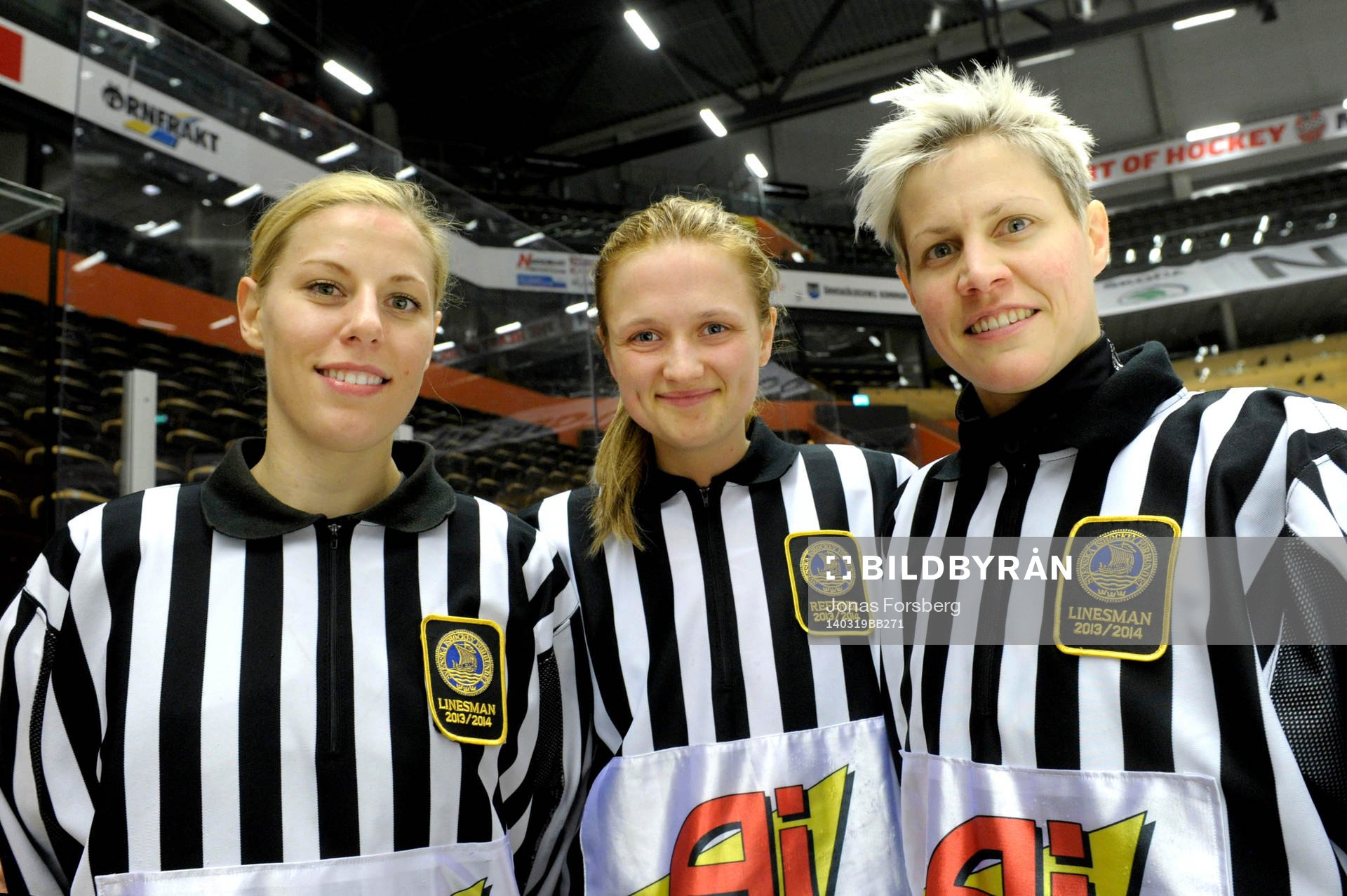 Domare Veronica Johansson Gabriella Gran och Therese