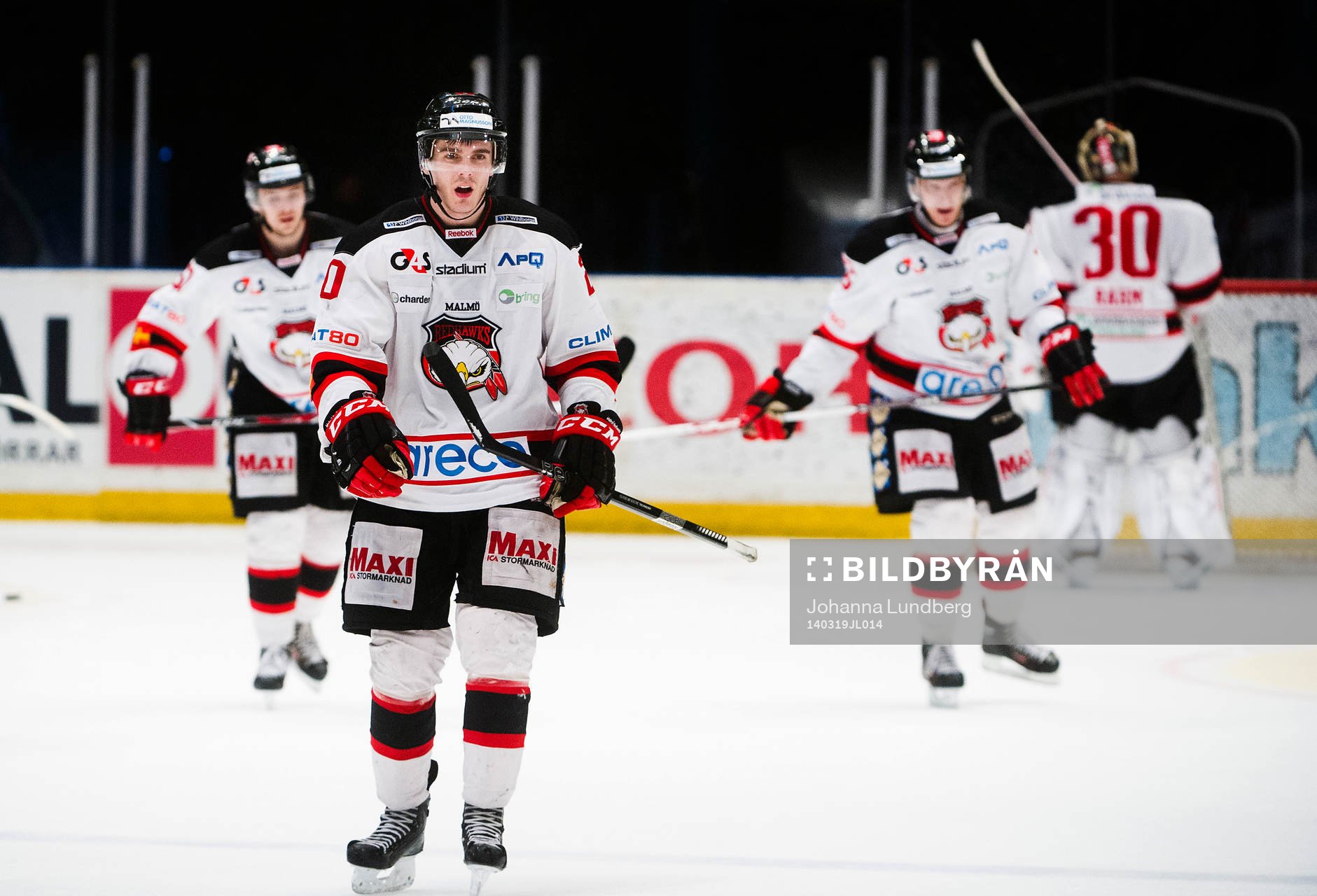 Malmö Redhawks Henrik Hetta deppar