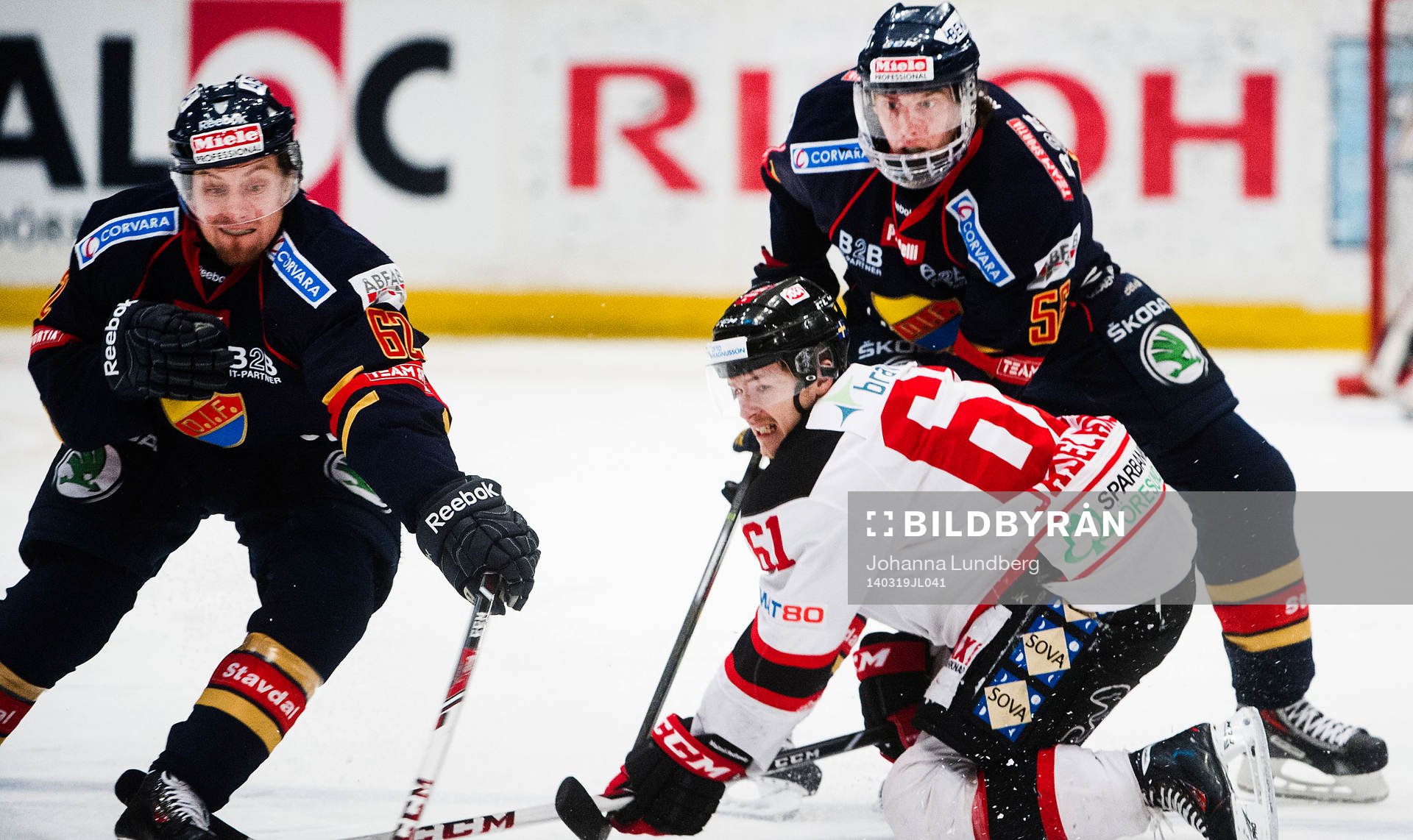 Djurgårdens Jens Jakobs och Robin Norell