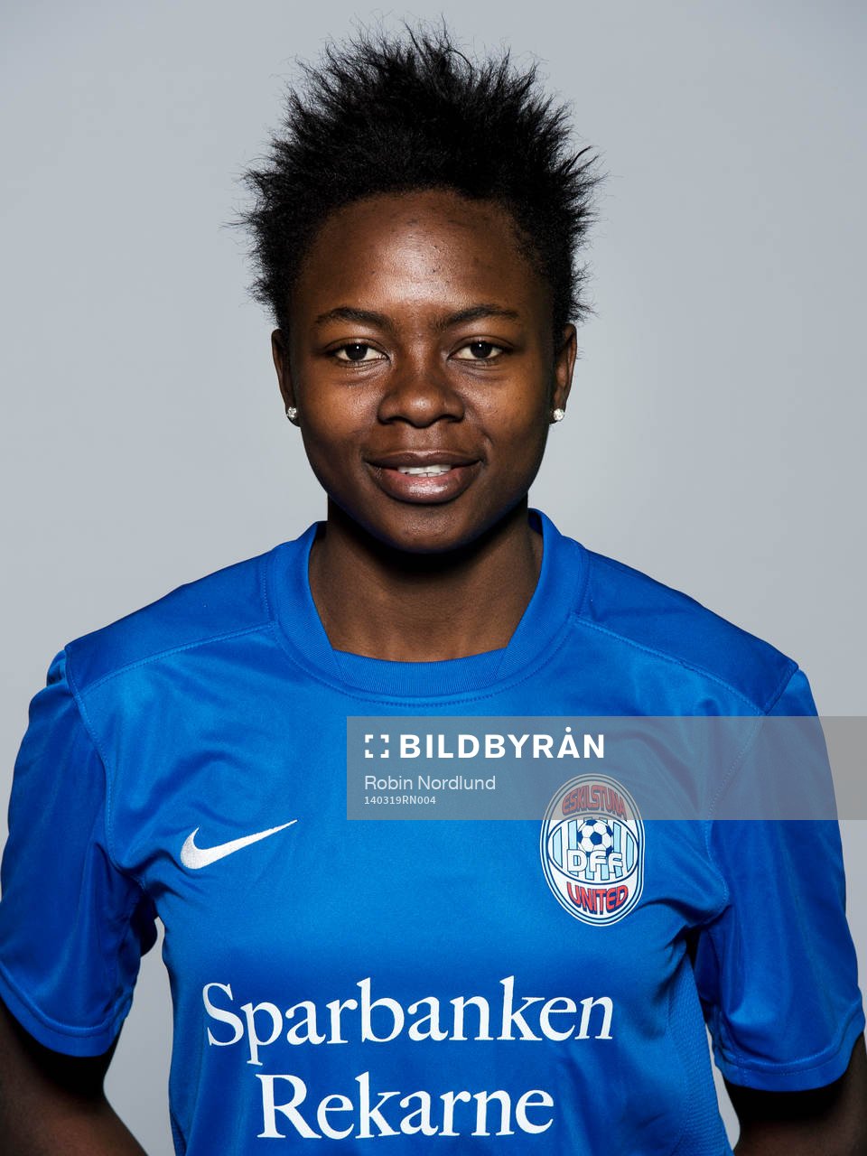 Damfotbollsspelaren Gaelle Enganamouit, Eskilstuna United