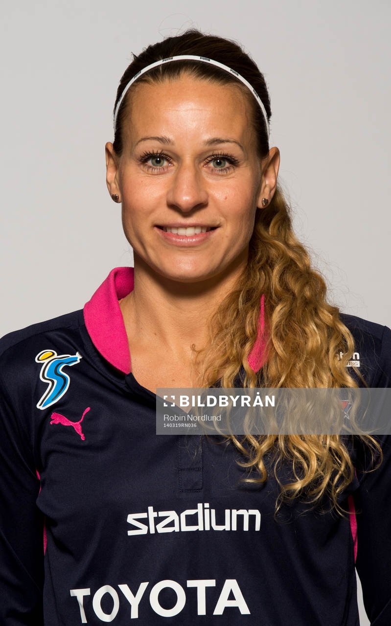 Damfotbollsspelaren Charlotte Rohlin, Linköping