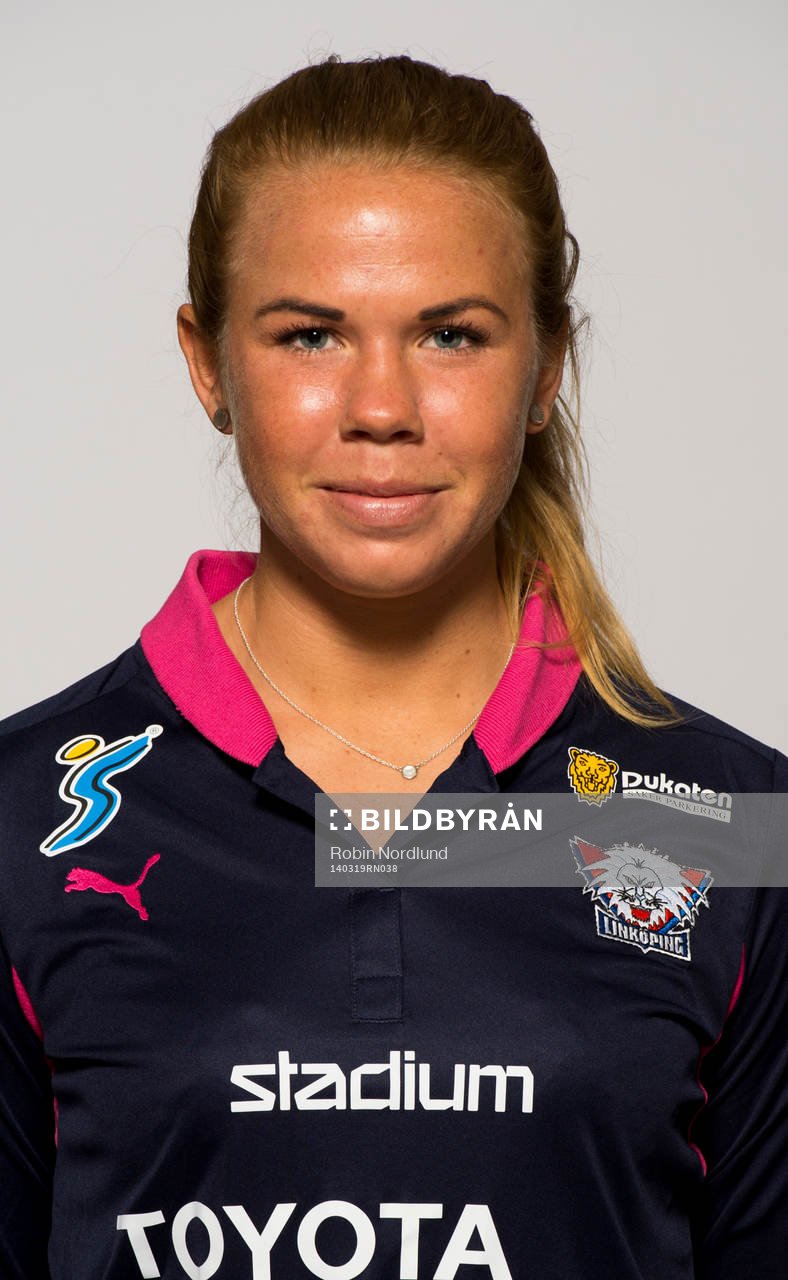 Damfotbollsspelaren Jessica Samuelsson, Linköping