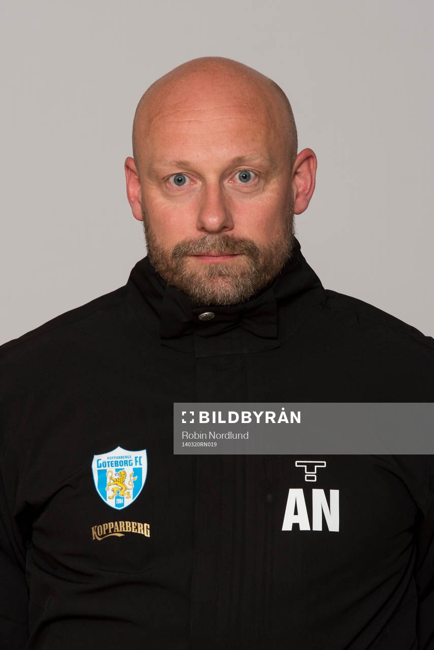 Anders Nord, målvaktstränare, Kopparbergs/Göteborg, poserar för ett porträtt den 20 mars 2014 i Göteborg.