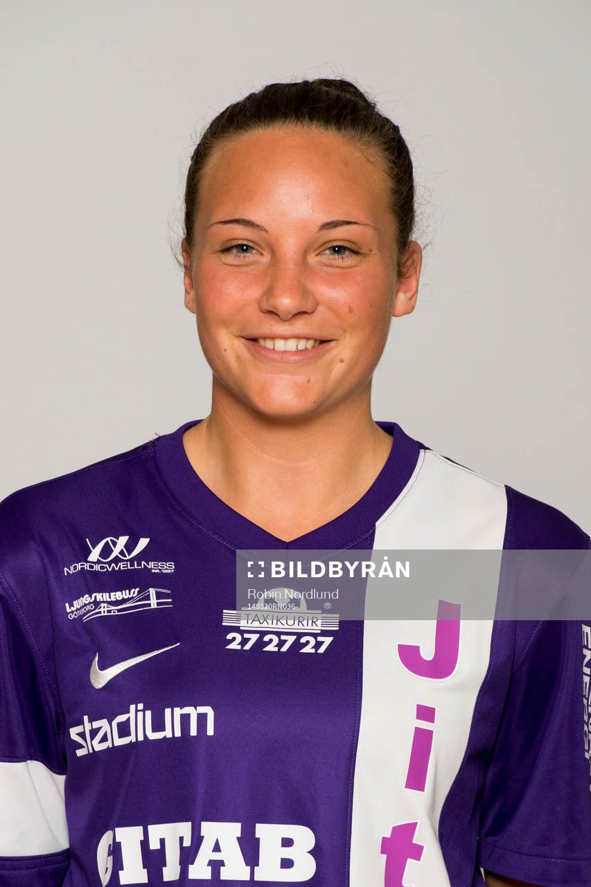 Damfotbollsspelaren Anna Hjälmkvist, Jitex