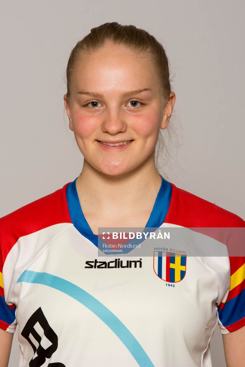 Damfotbollsspelaren Klara Andrup, Hovås/Billdal