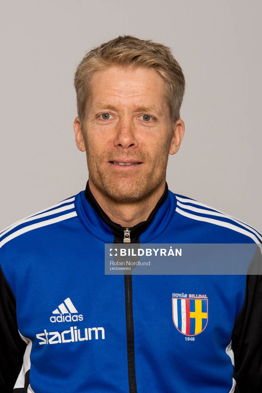 Kjell Johansson, Målvaktstränare, Hovås/Billdal, poserar för ett porträtt den 20 mars 2014 i Göteborg.