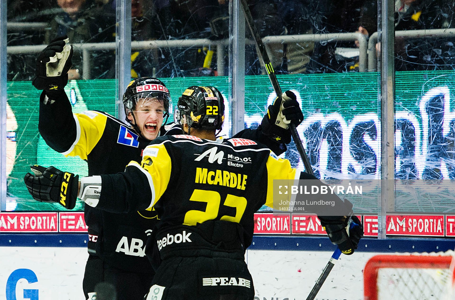 Västerås Rasmus Bengtsson jublar