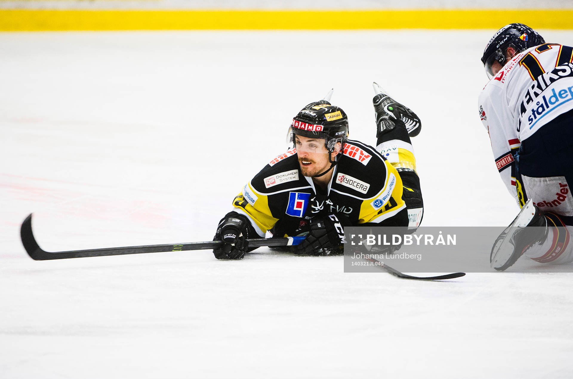 Västerås Jeremy Williams  och Djurgårdens Henrik