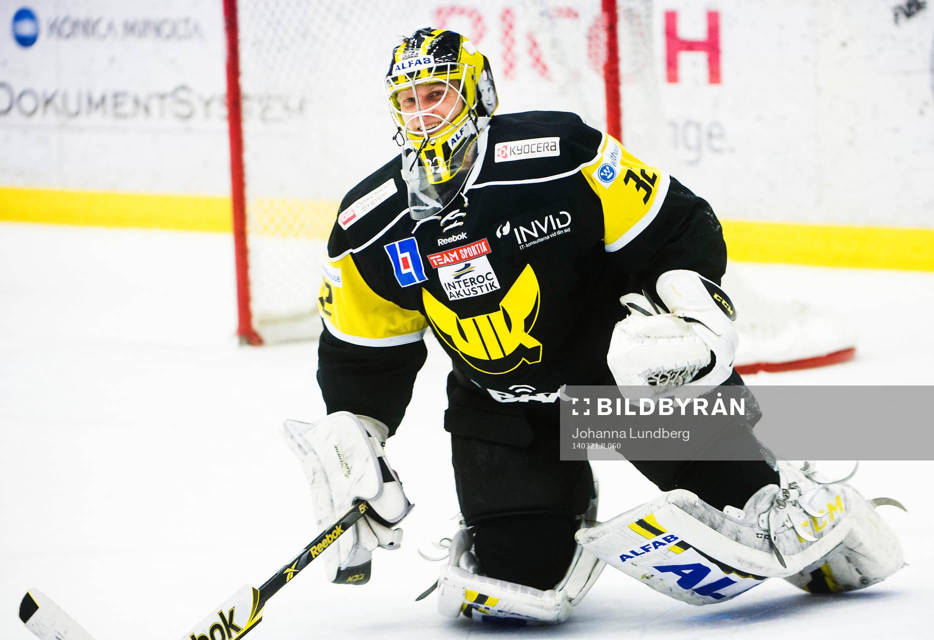 Västerås målvakt Jonas Fransson