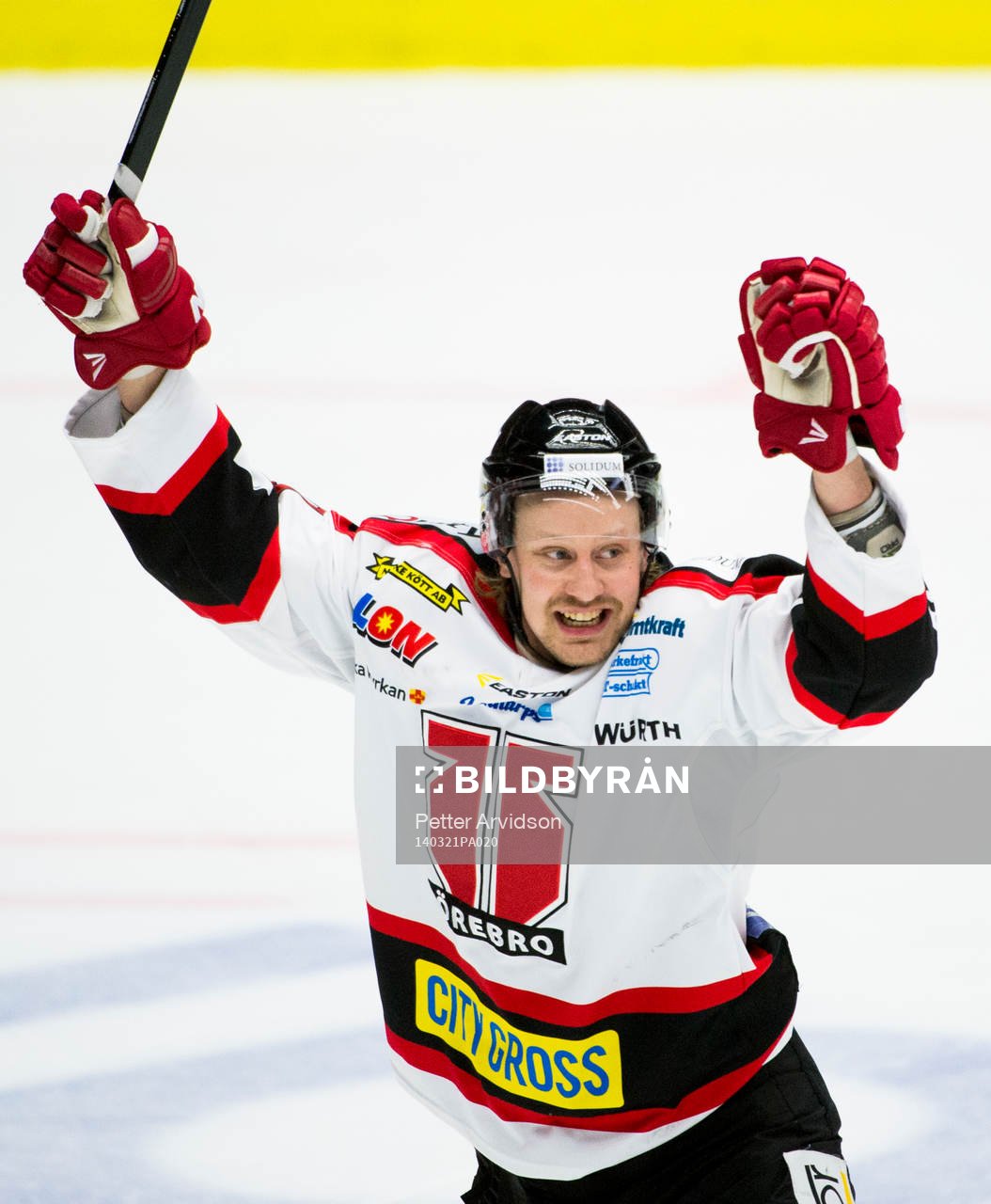 Örebros Marcus Weinstock jublar