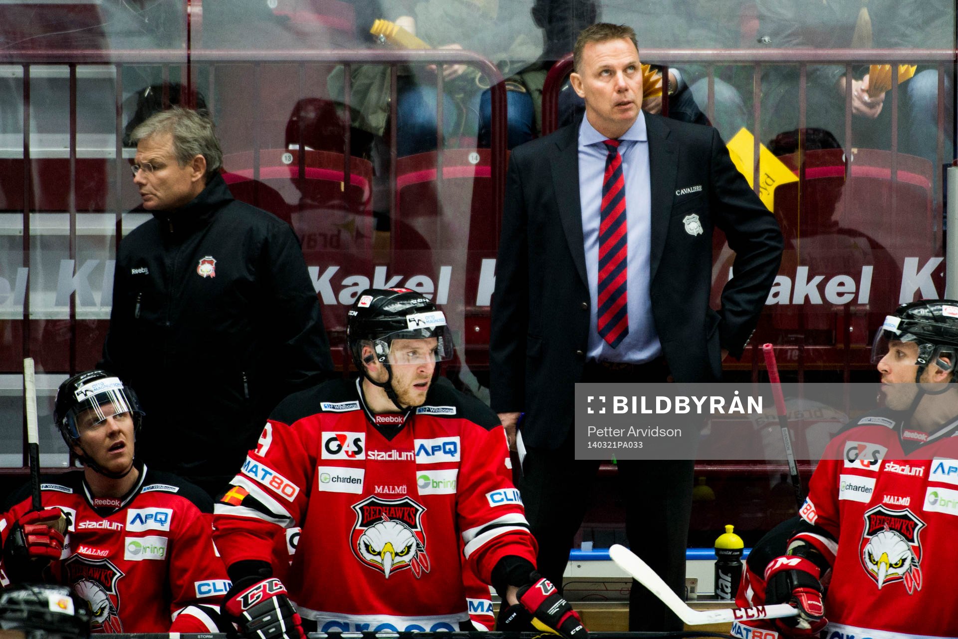 Malmö Redhawks tränare Mats Lusth