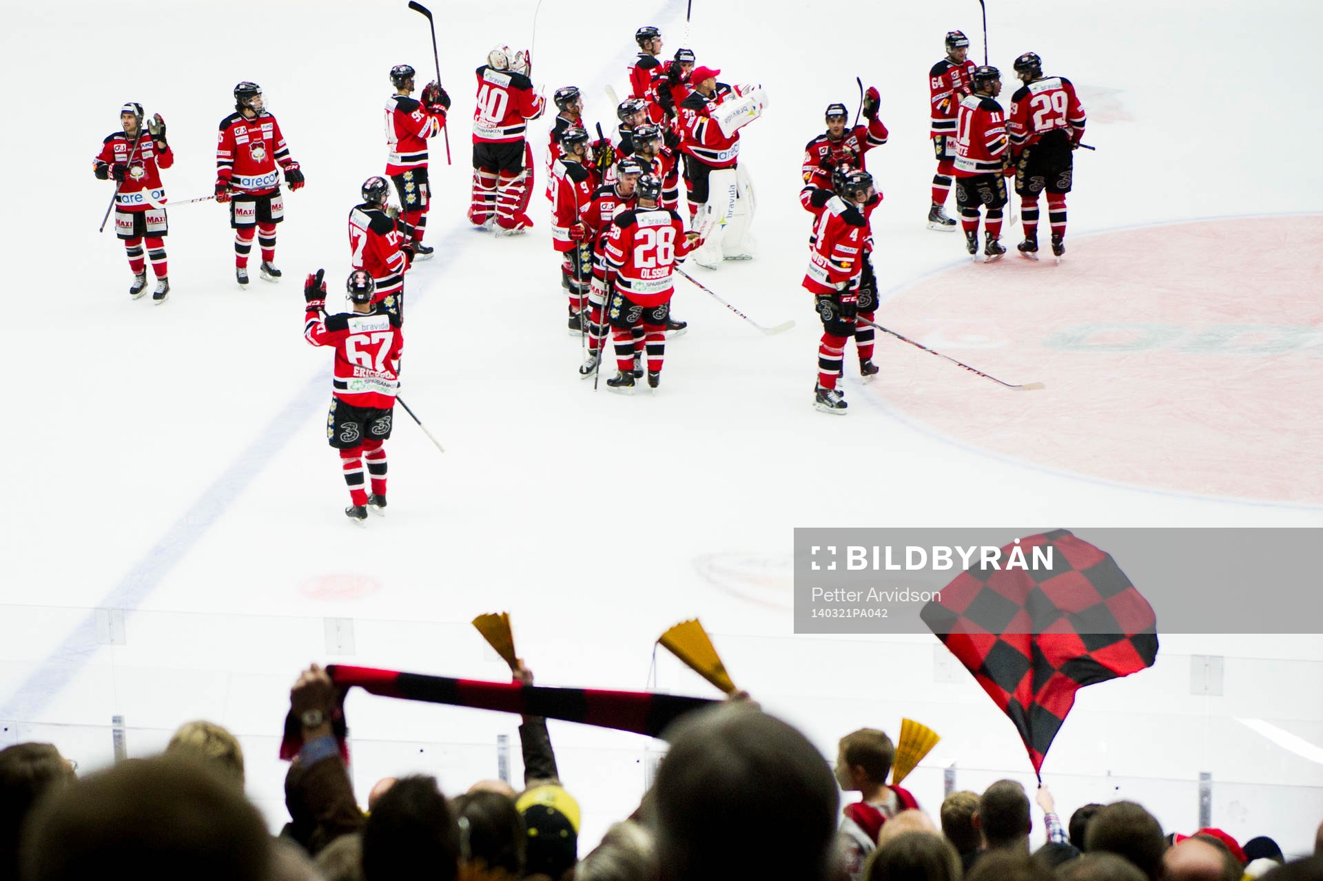 Malmö Redhawks tackar publiken