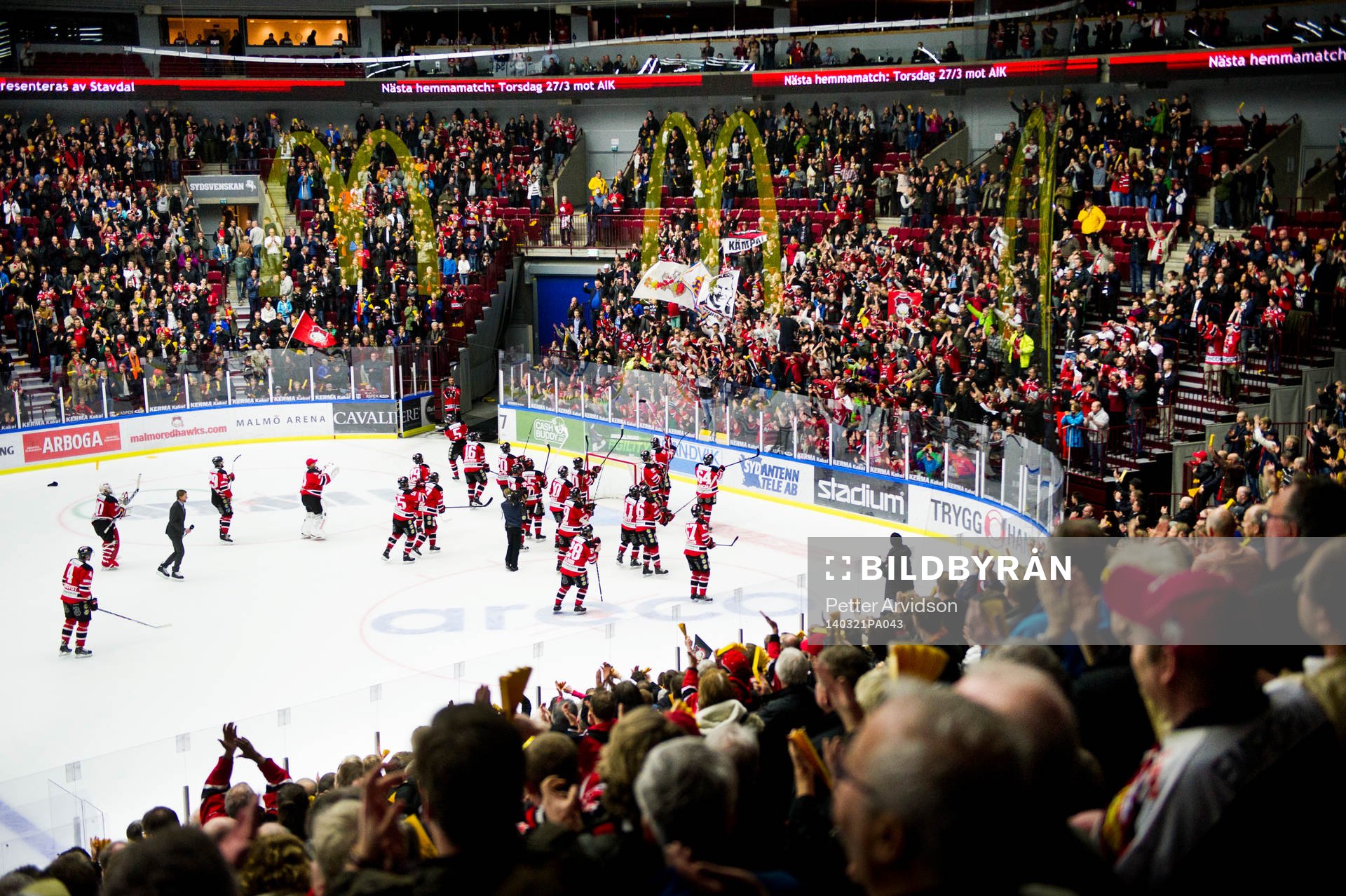 Malmö Redhawks tackar publiken
