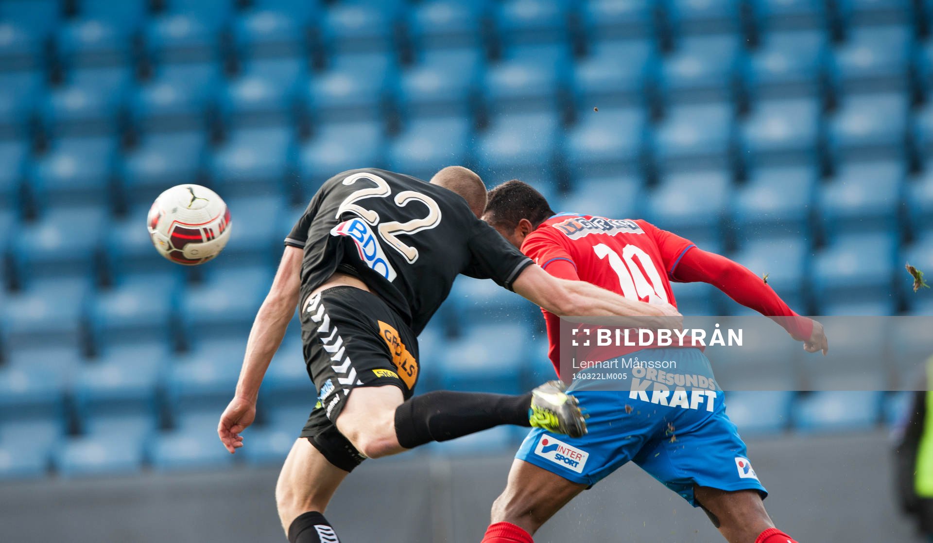 GaisBjörn Andersson och Helsingborgs Alvaro Santos i