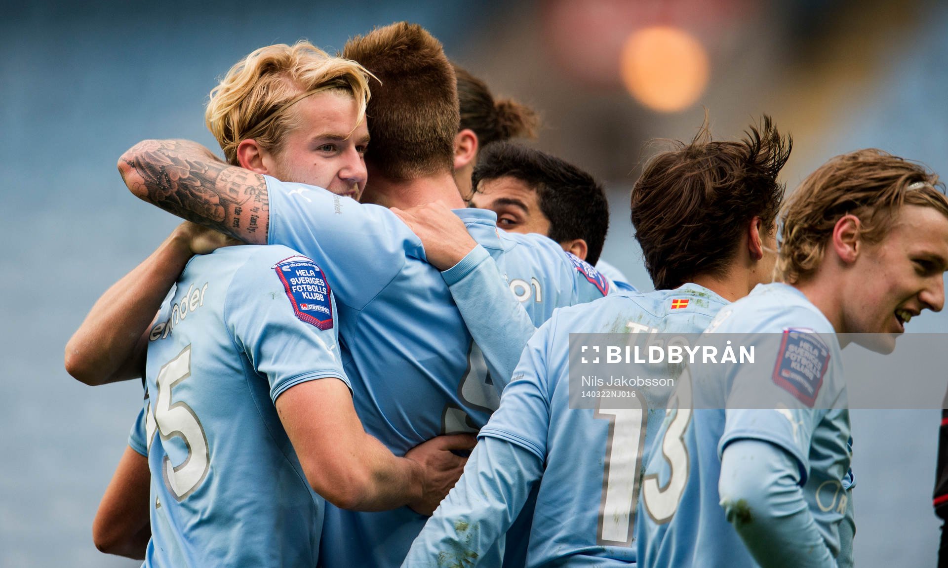 Malmö FFs Filip Helander jublar