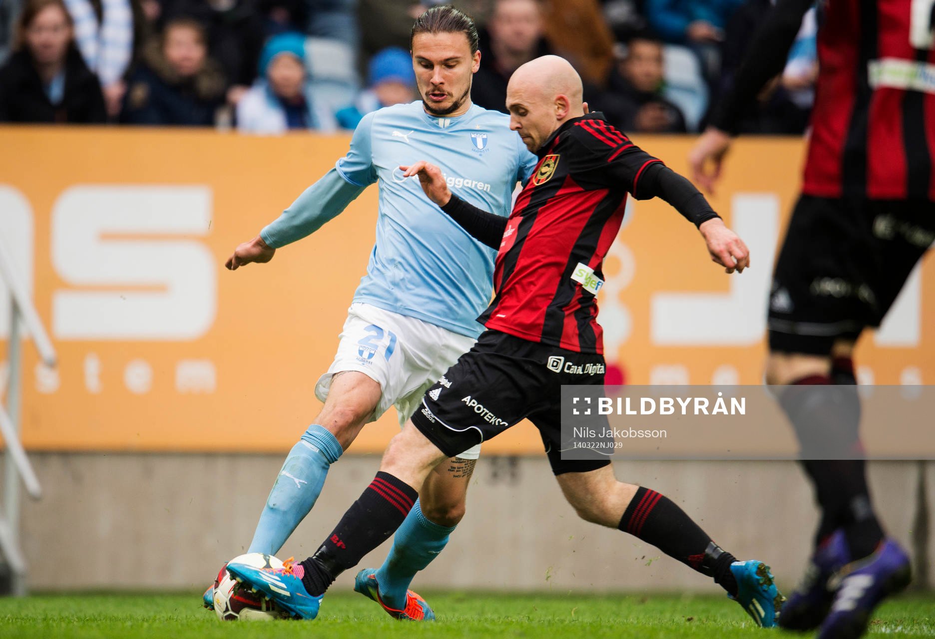Malmö FFs Erik Johansson